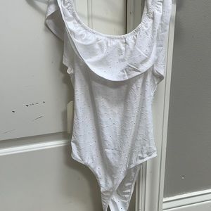 Franchesca’s White Bodysuit- New!